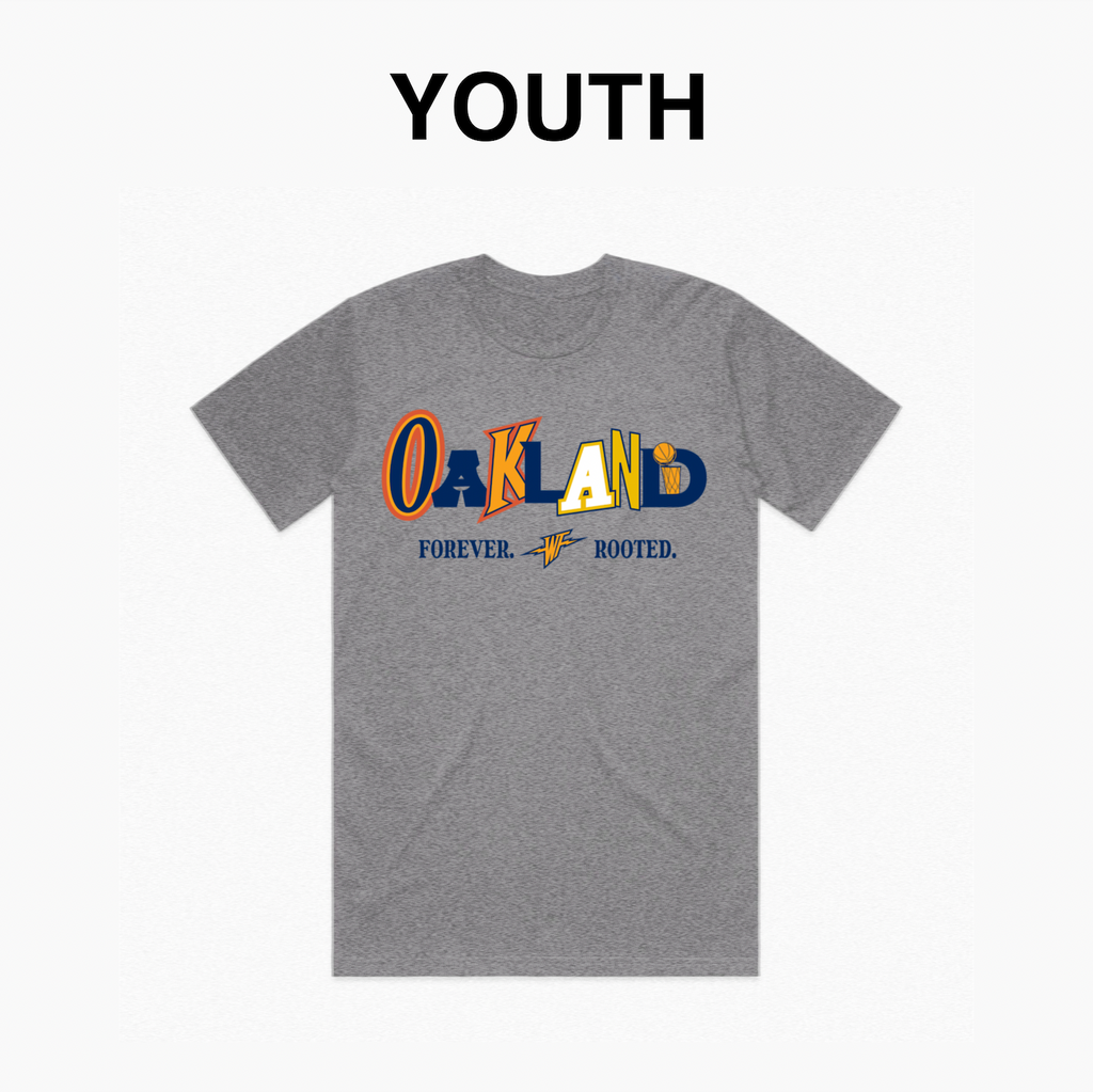(YOUTH) OAKLAND MIXED FONT TEE